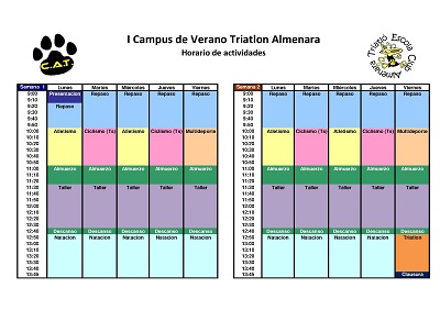 Horario web