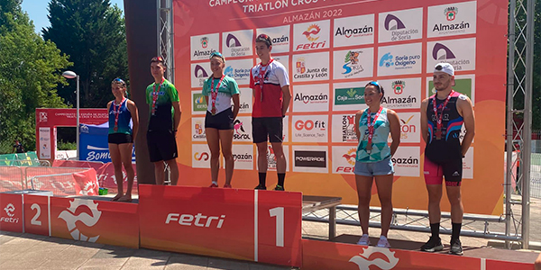 Fin de semana de podios para nuestros triatletas en los Campeonatos de España de Duatlón, Triatlón Cross y Acuatlón